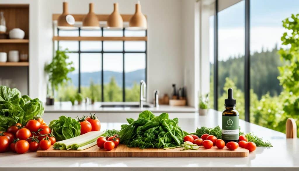 Bio CBD Öl in der gesunden Küche