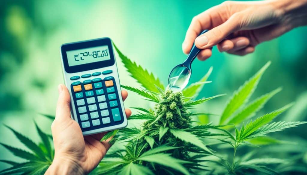 CBD Dosierung berechnen