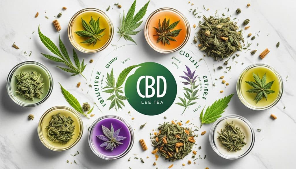 Vielfältige CBD Tee Sorten