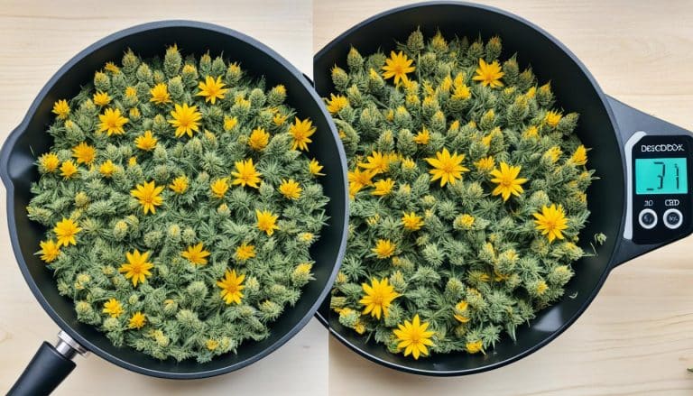 cbd blüten decarboxylierung