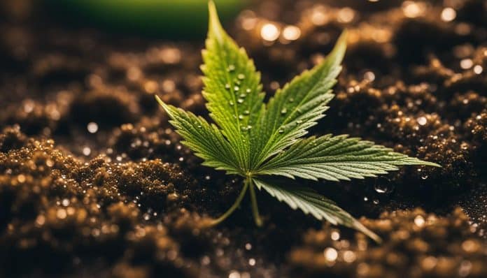 cbd öl blattwerk