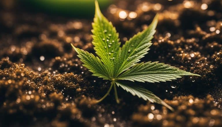 cbd öl blattwerk