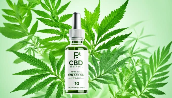 cbd öl mit einer konzentration von 10 von swiss fx